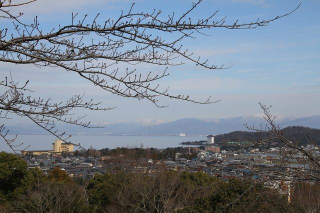 琵琶湖(滋賀)の風景