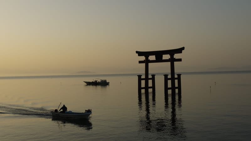 琵琶湖(滋賀)