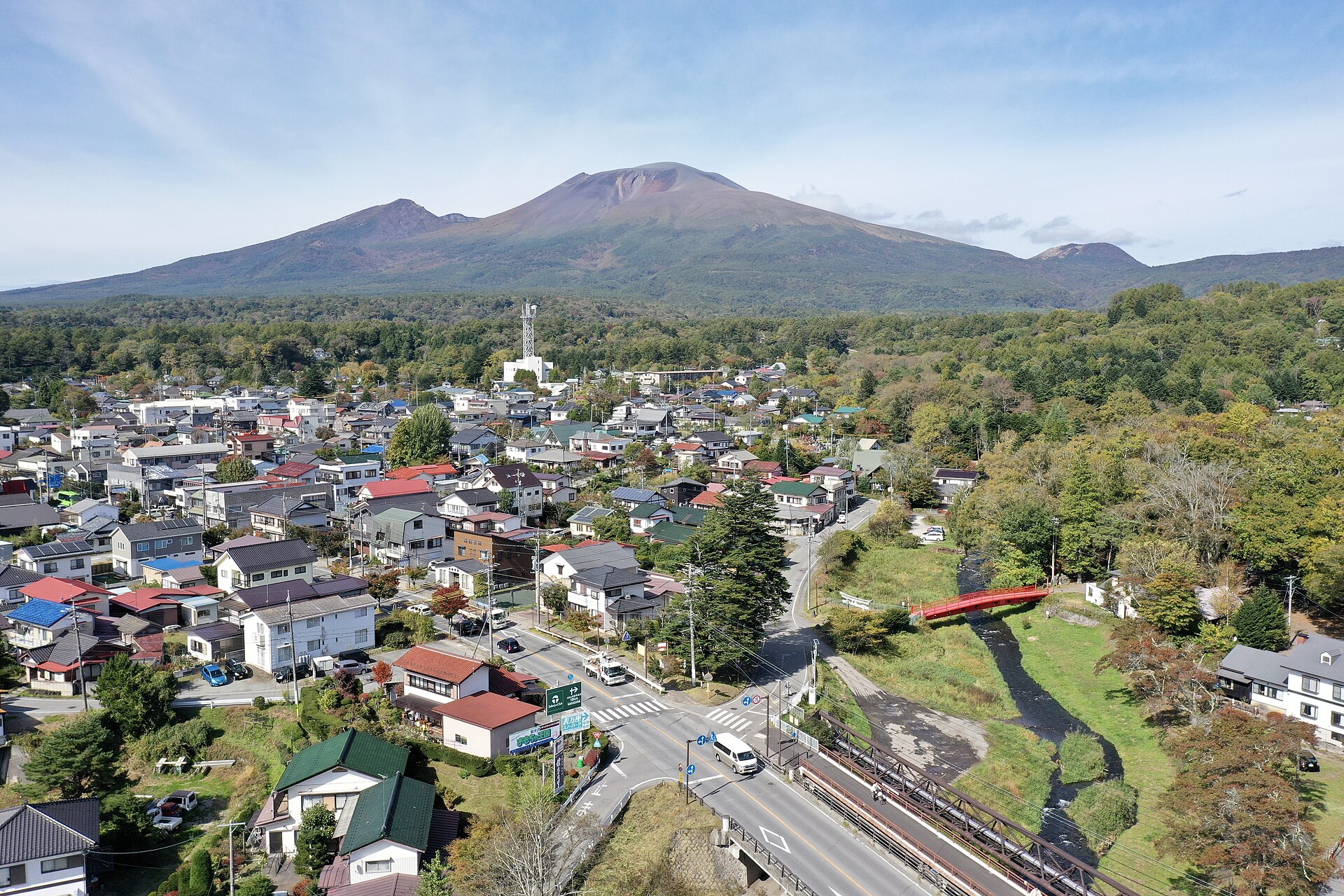軽井沢の風景(イメージ)
