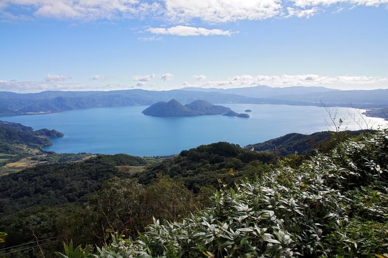 洞爺湖(北海道)の風景
