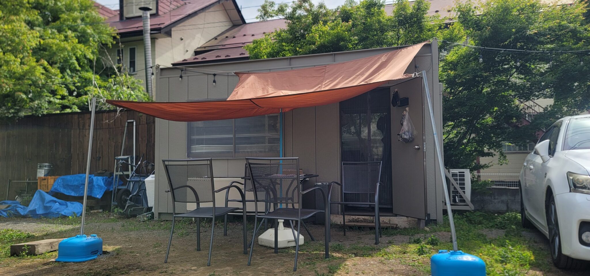 河口湖 BASE DOME GLAMPING 登り坂(公式写真16)