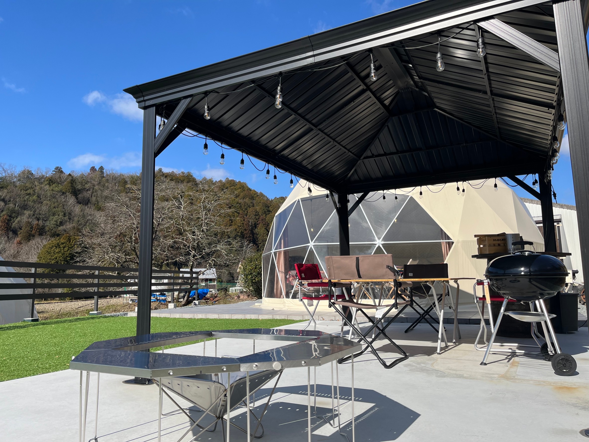 GLAMPING & BBQ VILLAGE 焚き火テラス(公式写真2)