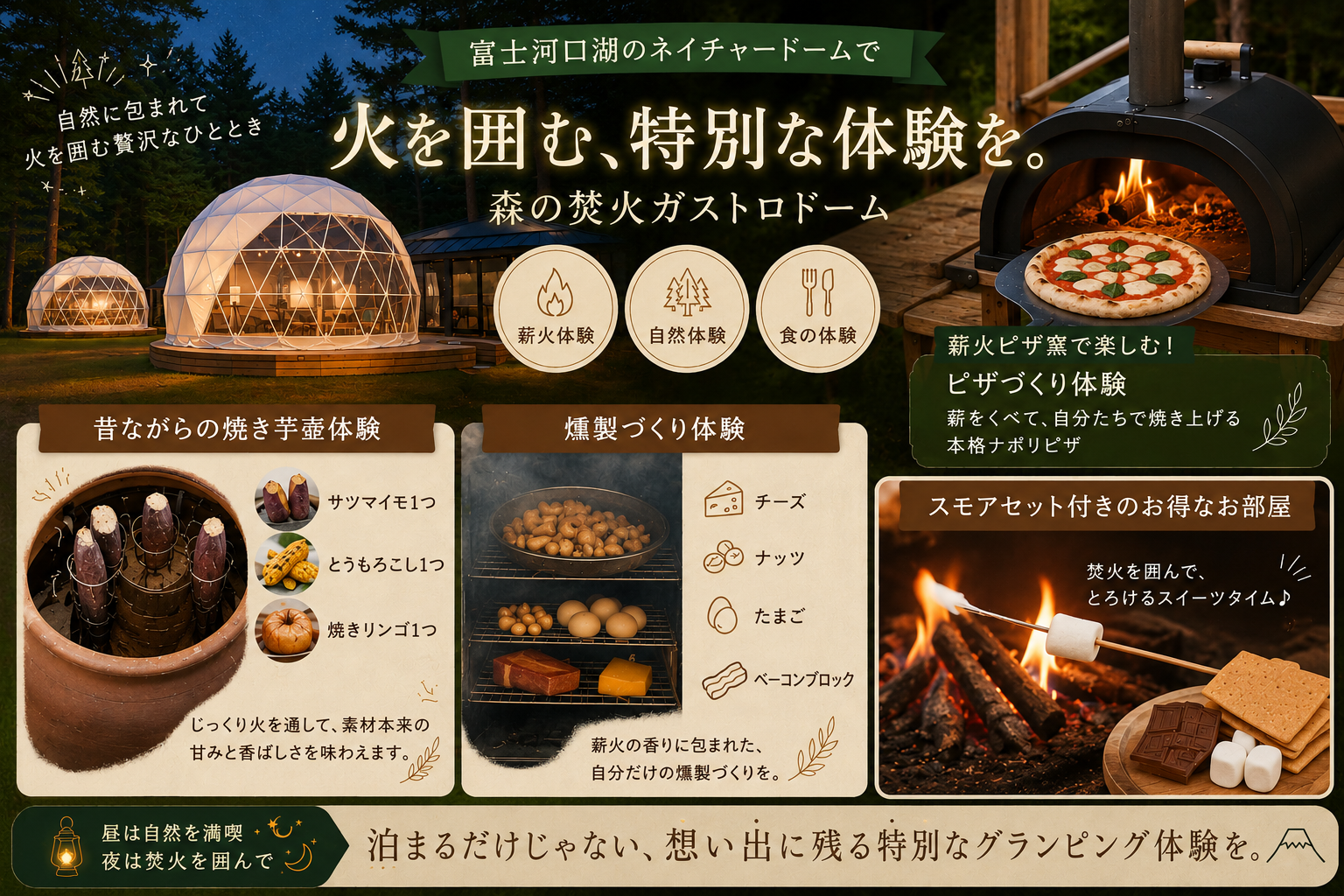 グランピングヴィレッジ富士河口湖(公式写真2)