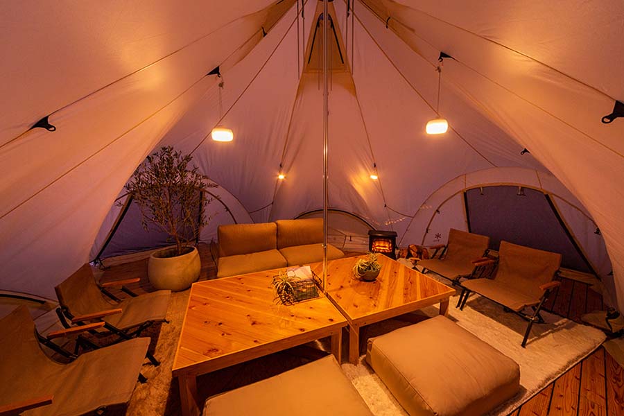 snow peak glamping 徳島小松島(公式写真16)